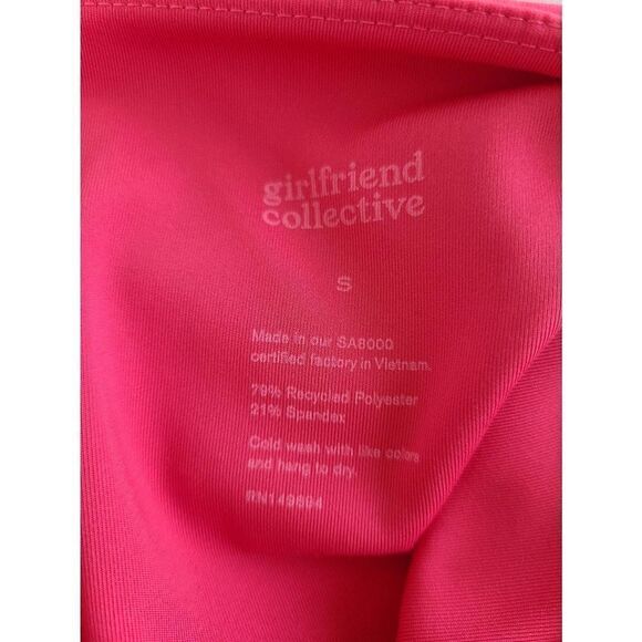 Girlfriend Collective Activewear Legging Women's Size Small Pink Polyester Blend - Picture 5 of 5